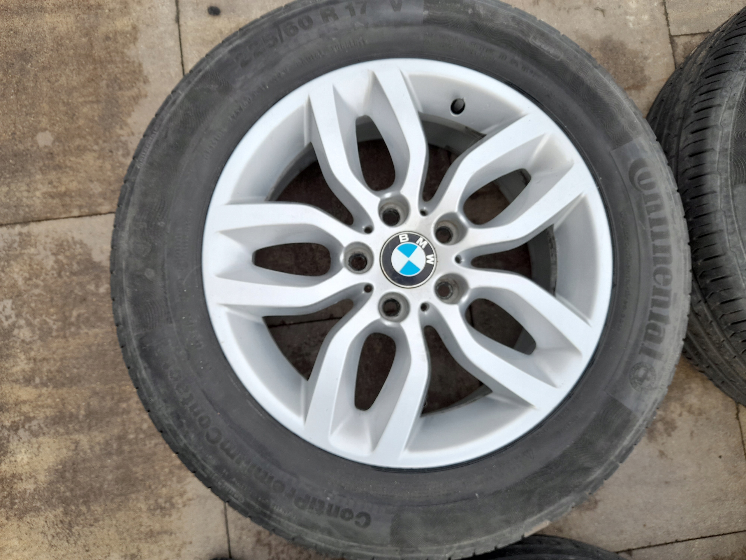 FELGI OPONY KOŁA LATO BMW F25 F26 225/60 R17 Rodzaj felg Aluminiowe