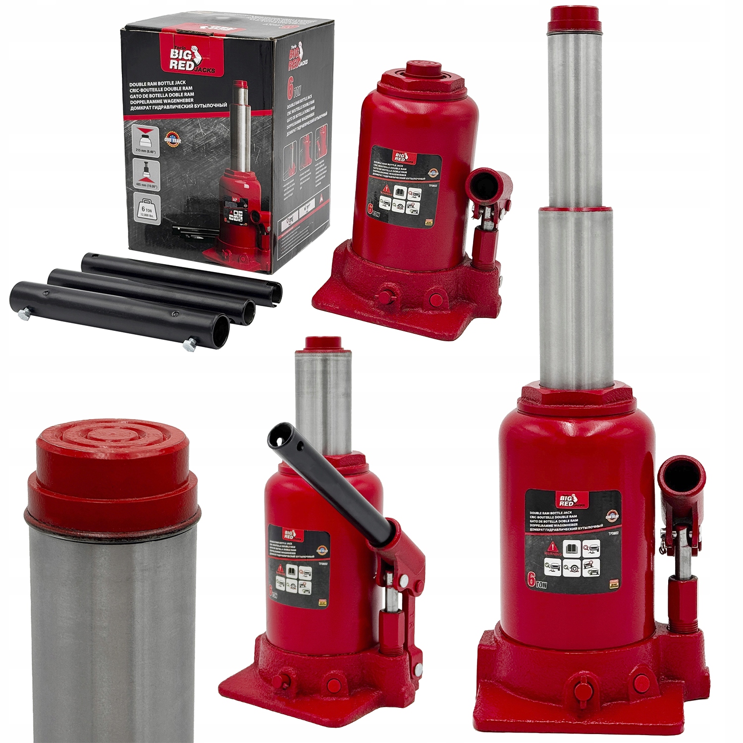 Nízký Hever Dvoustupňový 6T 215-485MM Torin