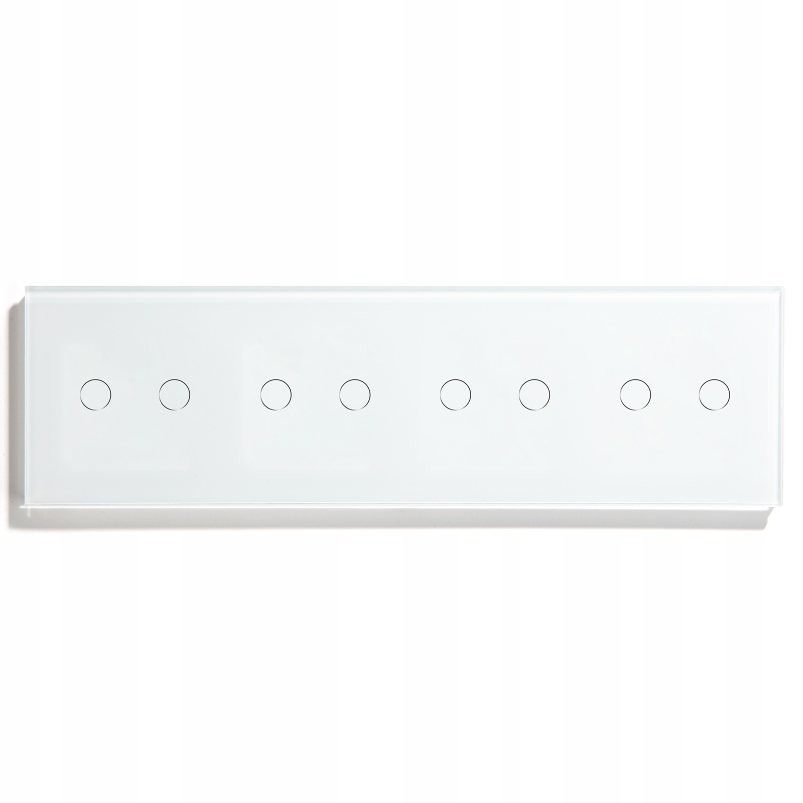 Dotykový Vypínač Svetla Veľký 8 Led Tlačidiel Štvornásobný Panel 299 mm