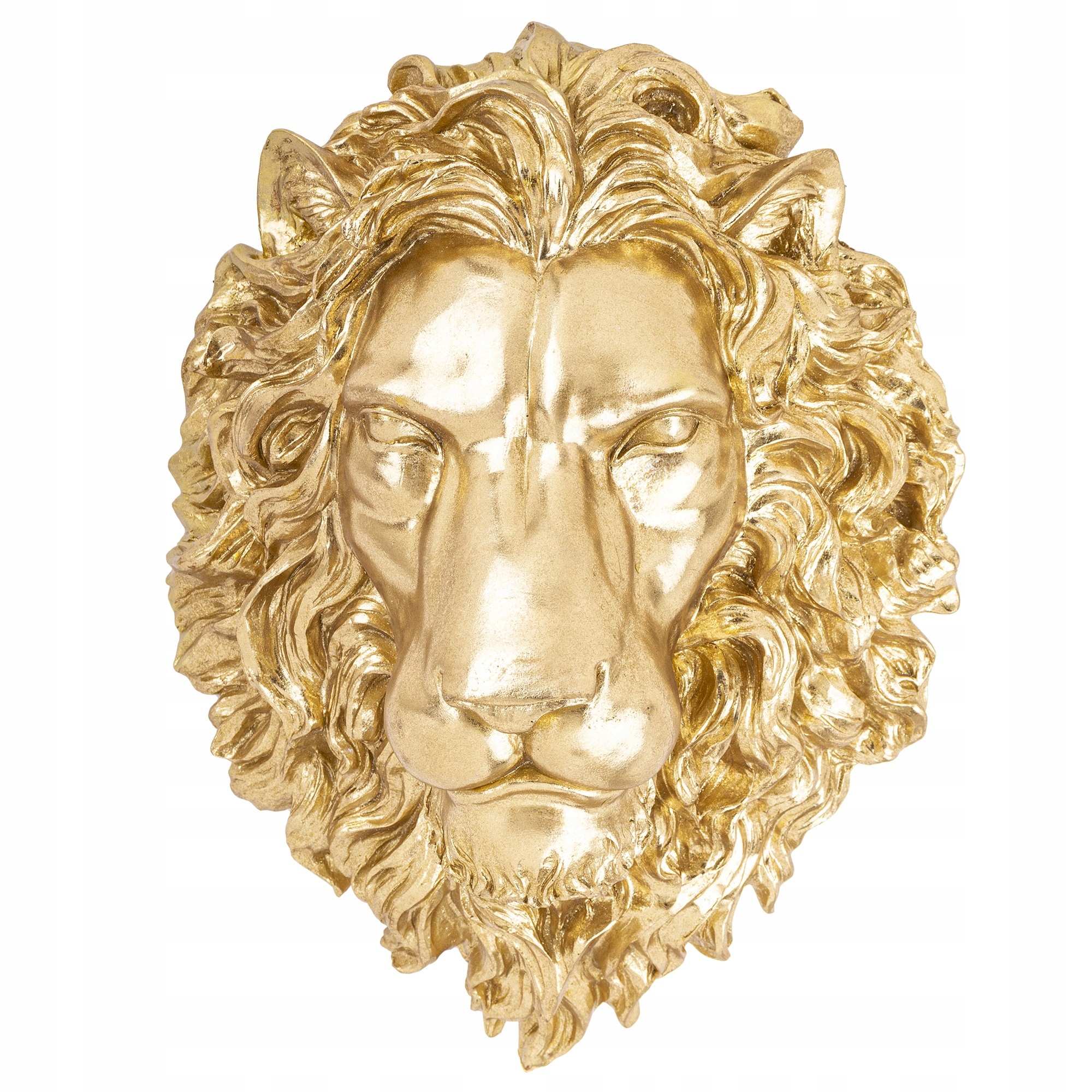 Zlatá závesná nástenná dekorácia Lew – Luxus a sila vo vašom interiéri