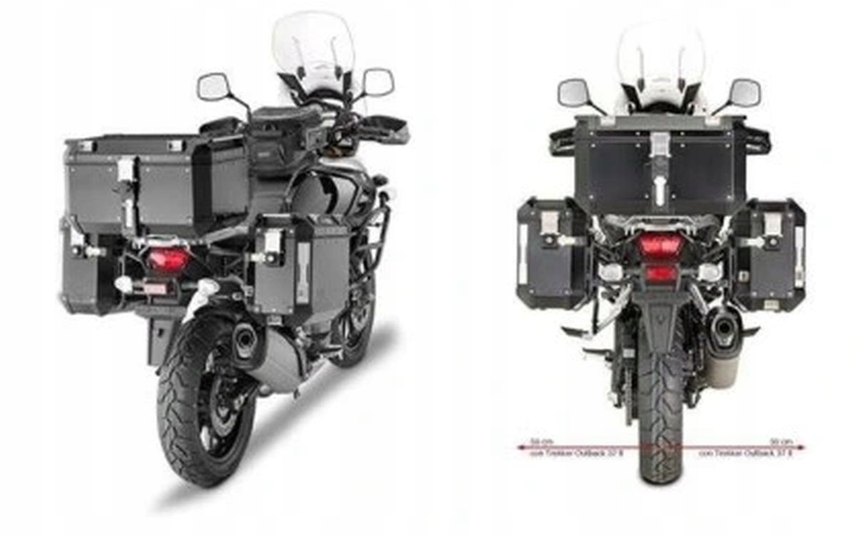 Kappa Rošt Bočnej Kufry Monokey Cam Side Suzuki DL 1000 V-Strom (14-16