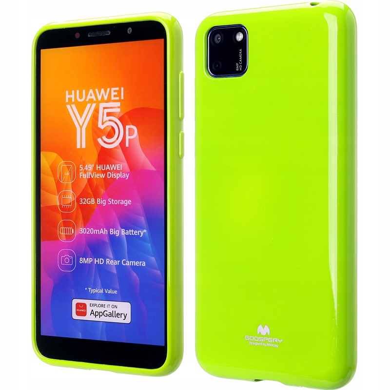 

Etui Mercury Goospery + Szkło do Huawei Y5P