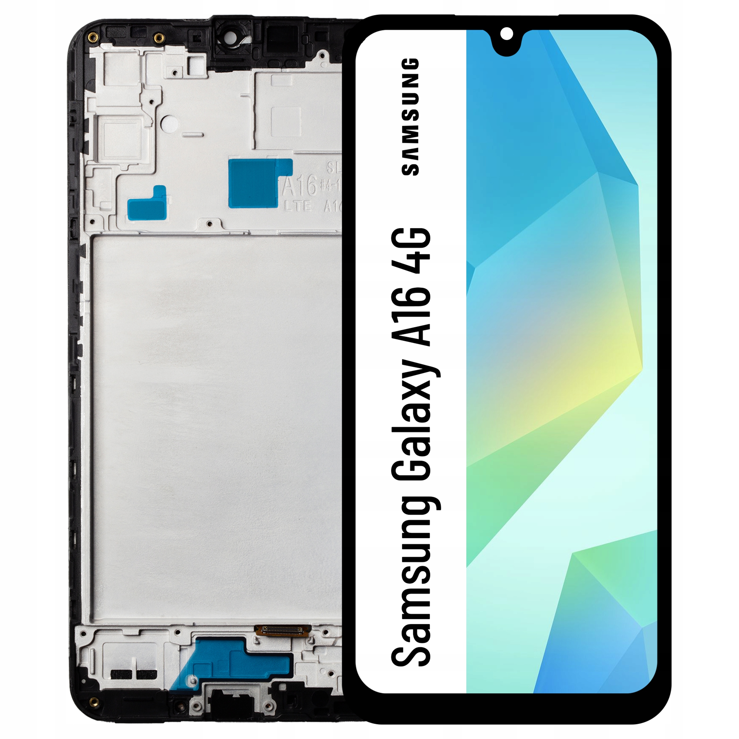Displej pro Samsung Galaxy A16 4G LCD Dotyk Digitizer Rámeček SM-A165F