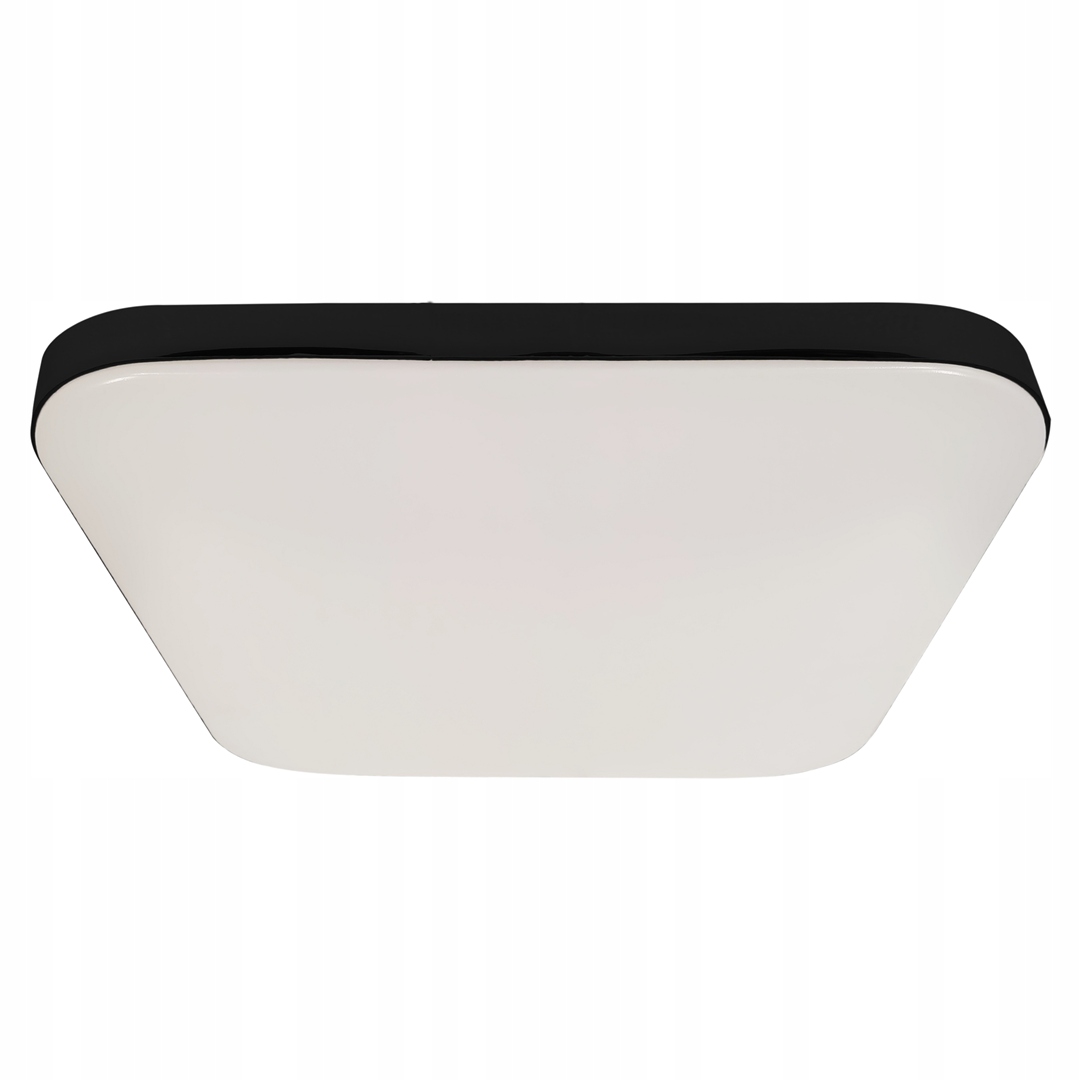 Stropní Svítidlo černý s čtvercovým senzorem 33 cm, moderní Milagro