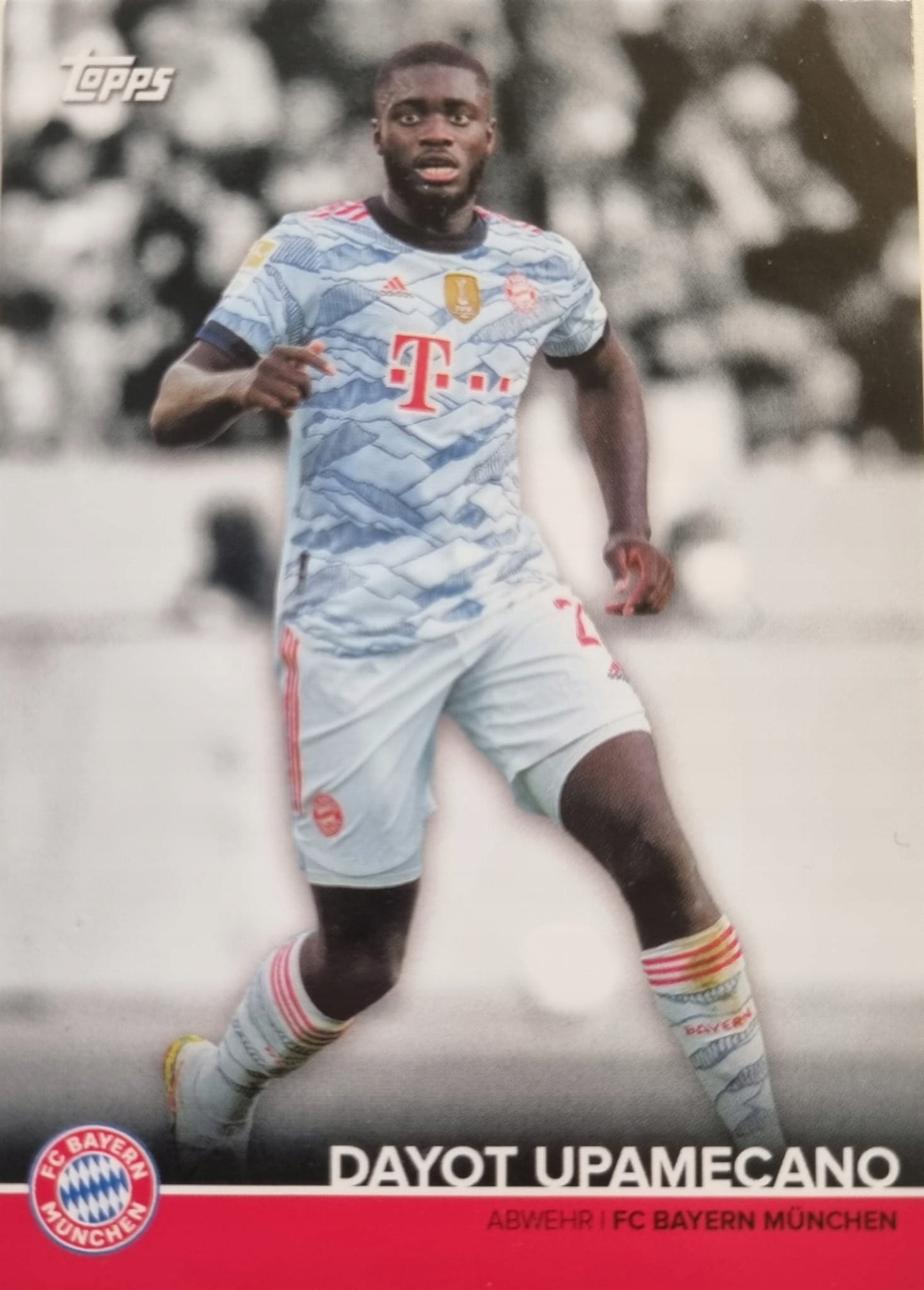 Topps Bayern Monachium 21-22 -dayot Upamecano