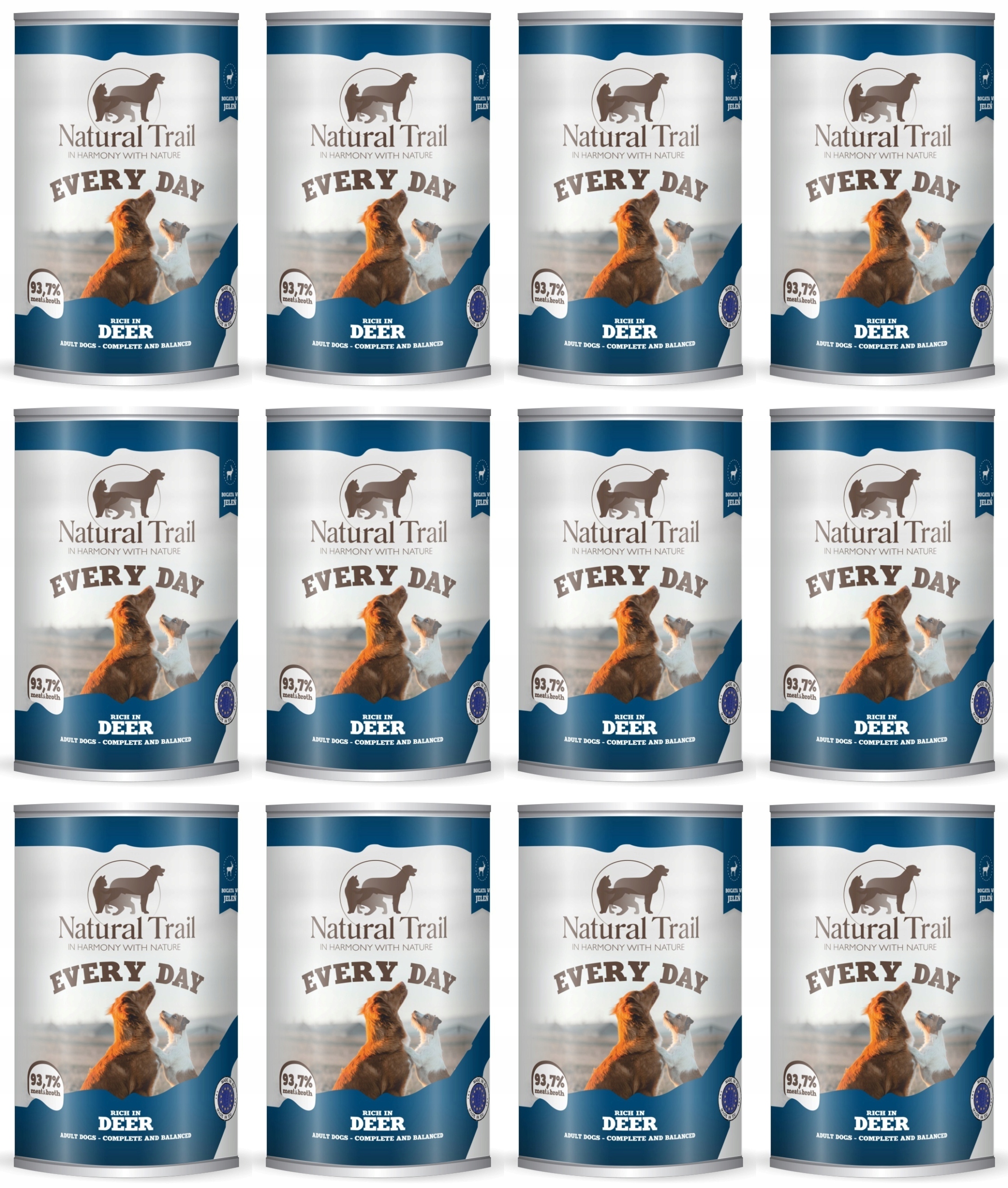 Levně Natural Trail Every Day Deer 12 x 400 g