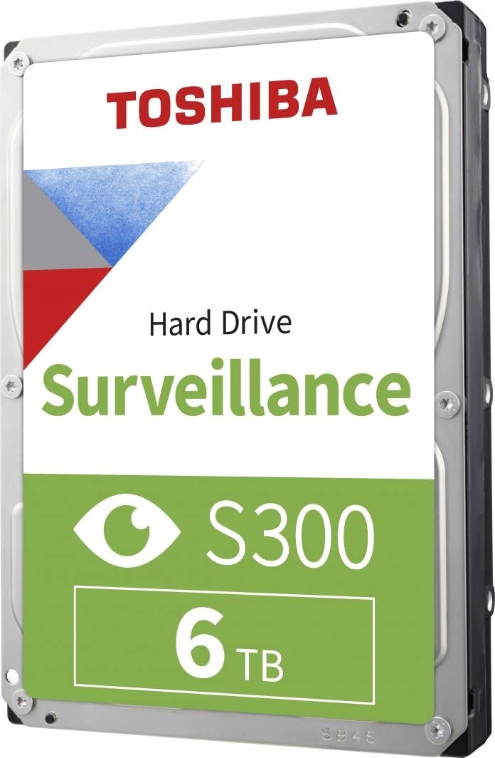 HDD Video Surveillance TOSHIBA S300 6TB SMR, 3.5'', SATA, TBW: 180 — 4