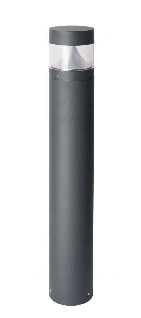 Vonkajšia stojaca Led lampa s moderným tmavošedým stĺpikom 98 cm Su-ma