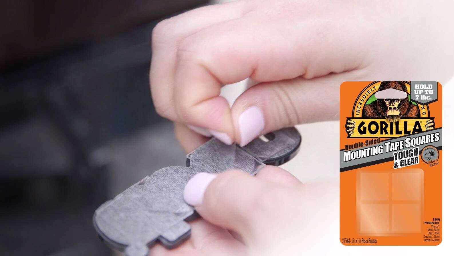 TAŚMA PRZEZROCZYSTA DWUSTRONNA GORILLA 1,5Mx25,4MM Marka inna