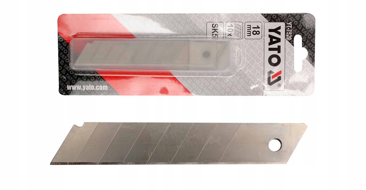 

Trwałe Ostrza Wymienne Łamane 18MM 10 Szt Solidne