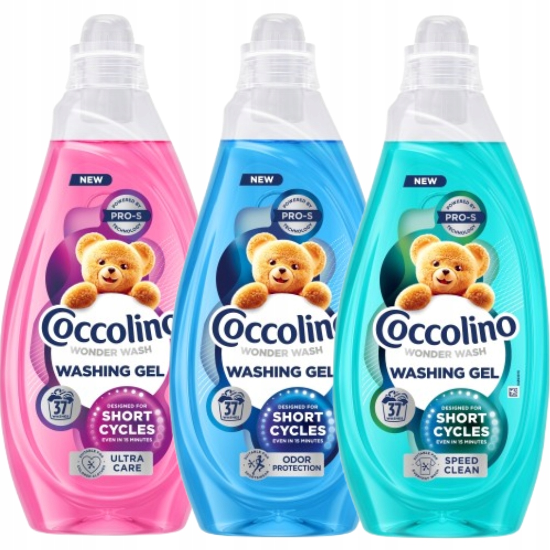Coccolino Wonder Wash żel do prania 3x1480ml(111 prań)