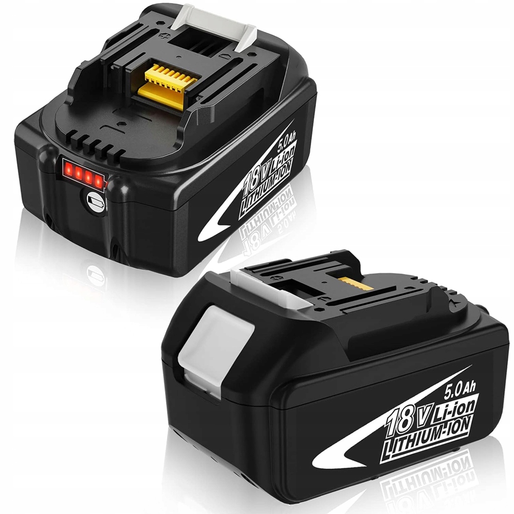 2x Li-ion Baterie Pro Ma-kita BL1850 BL1860B BL1855 BL1840 5AH Náhrada 18V