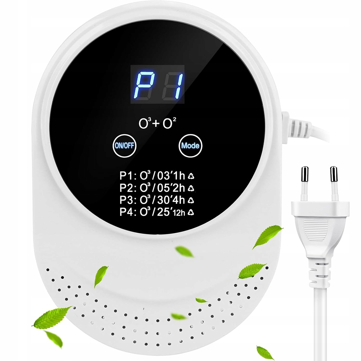 Ozonator Oczyszczacz Powietrza Inteligentny Przenośny Do Domu 150mg/H