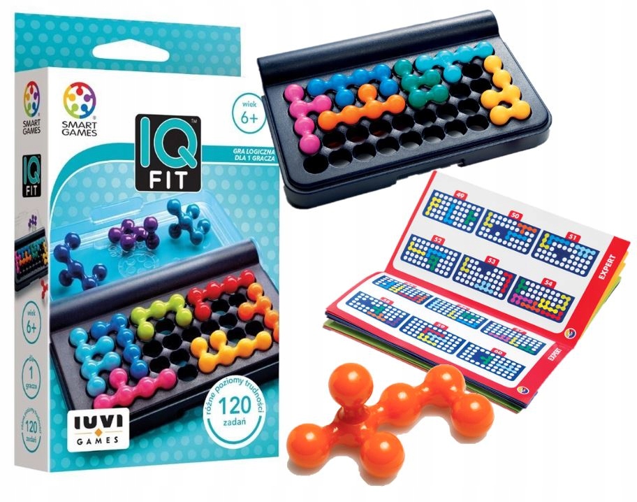 Smart Games IQ Fit PL IUVI Games 6+ Stan nowy 55,33 zł Sklepy