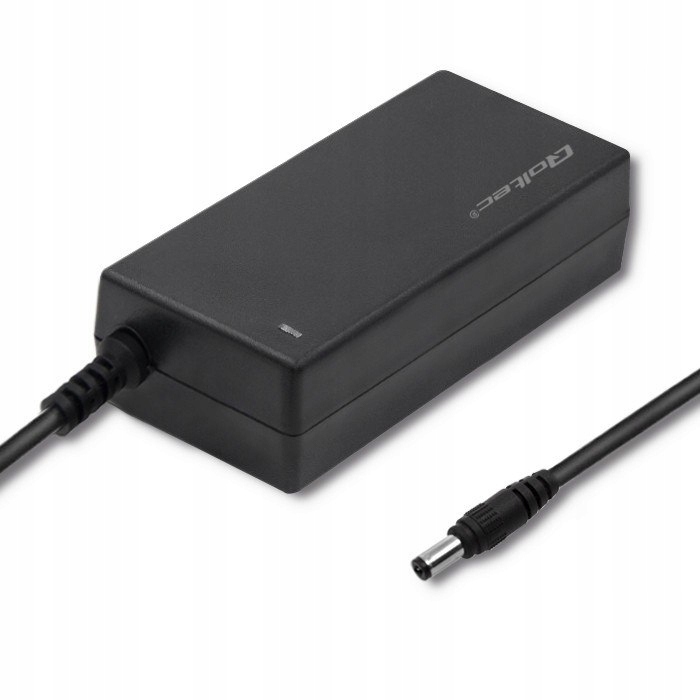 Qoltec Zasilacz desktopowy 60W 12V 5A 5.5*2.1 |+kabel zasilajcy