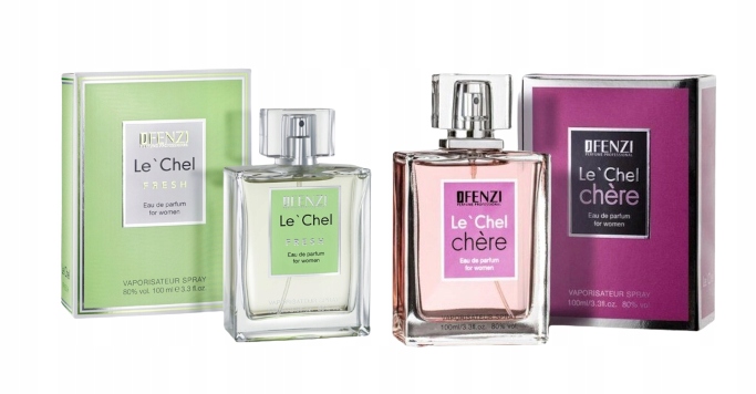 JFenzi Le'Chel Fresh+Le'Chel Chere 100ml Edp