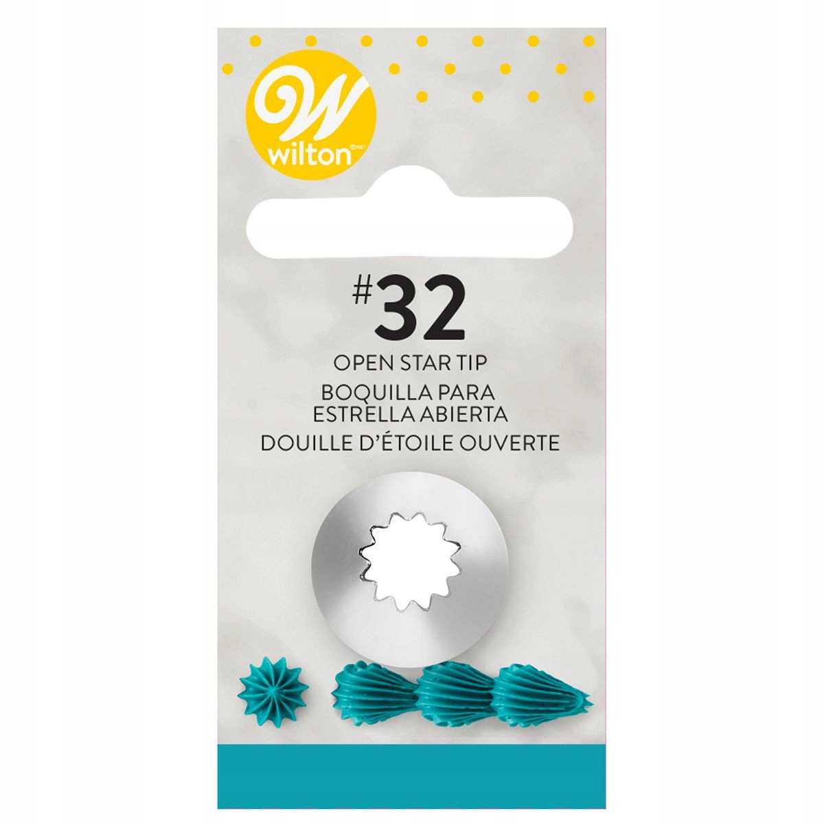 

Tylka cukiernicza Wilton otwarta gwiazdka, nr 32
