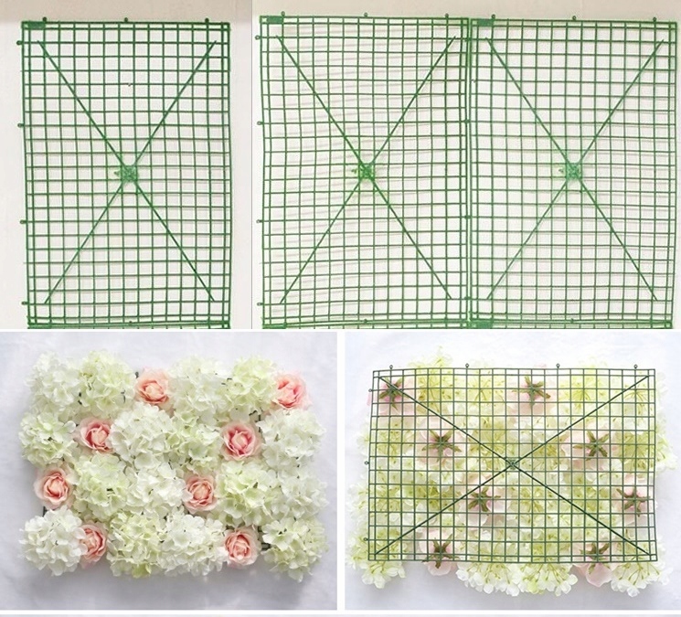 SIATKA MATA PCV DO KWIATÓW SZTUCZNYCH 40X60 CM