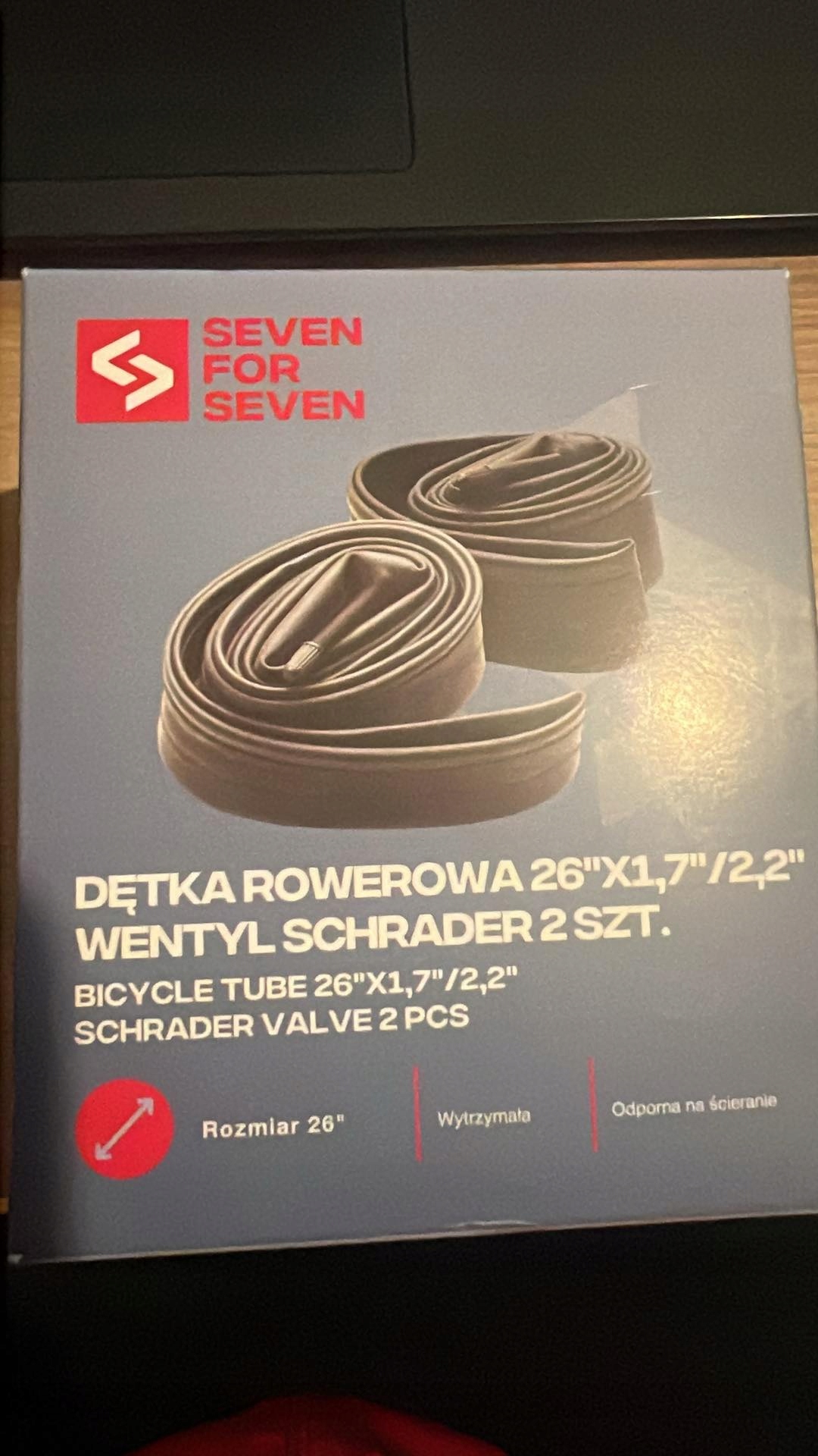 Seven For 7 Dętka rowerowa 26"X1,7"/2,2"
