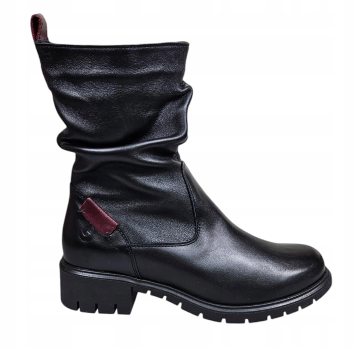 Dámské ploché Dámské Kotníkové Boty Galant Z22-45, černé, vel. 41