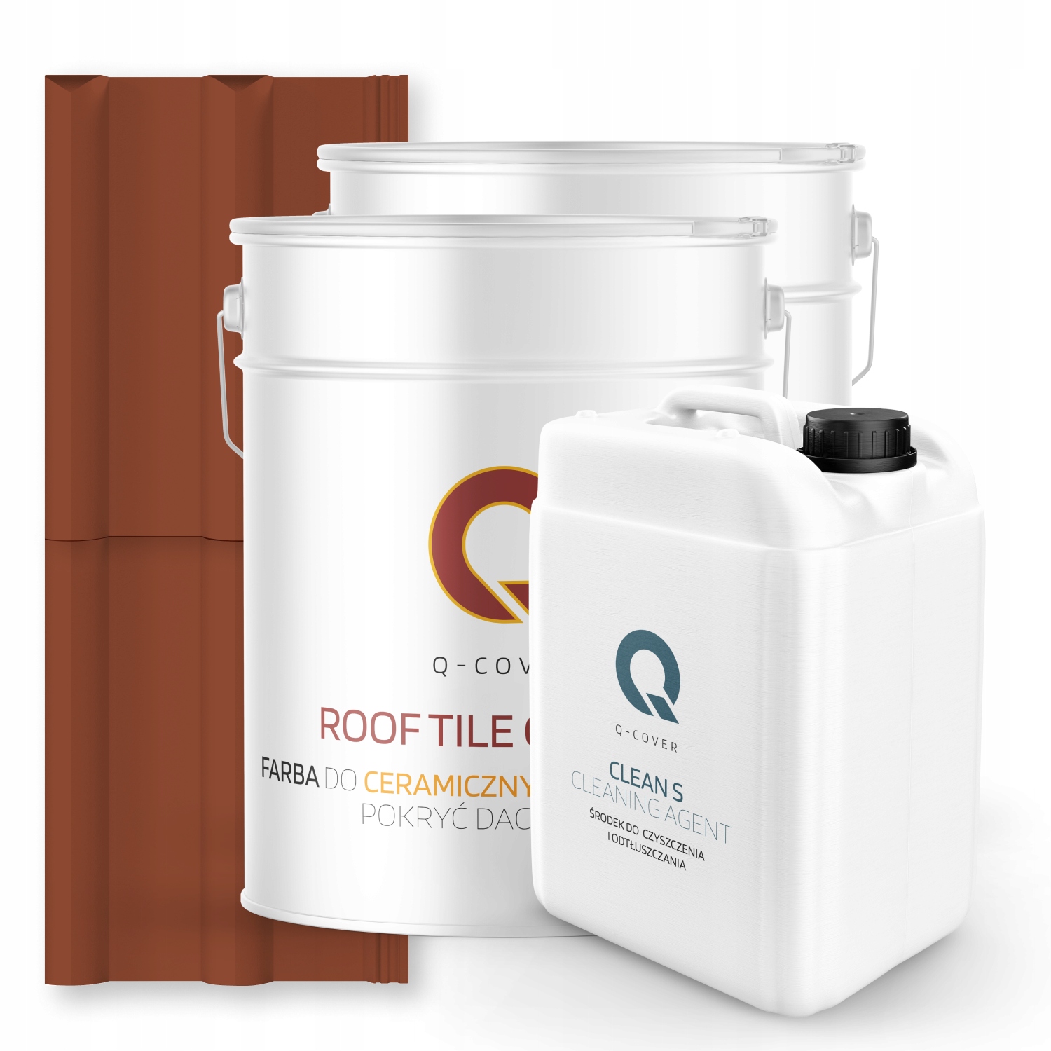 Farba Na Keramické Strechy Tehlová Sada Ral 8004 74 m2 Satén