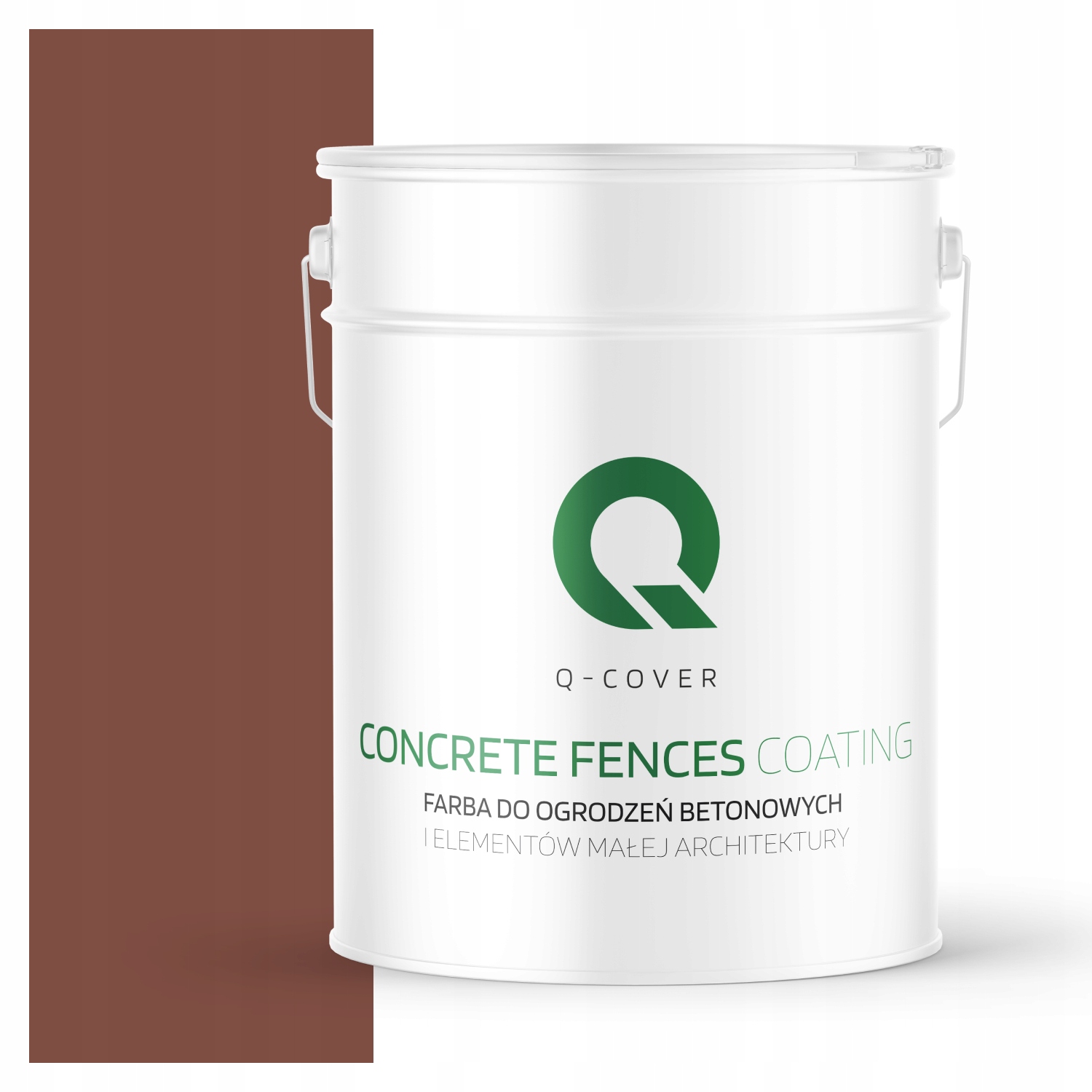 Farba Na Maľovanie Plotov Z Betónu Farba Hnedá Tmavá F326 10L