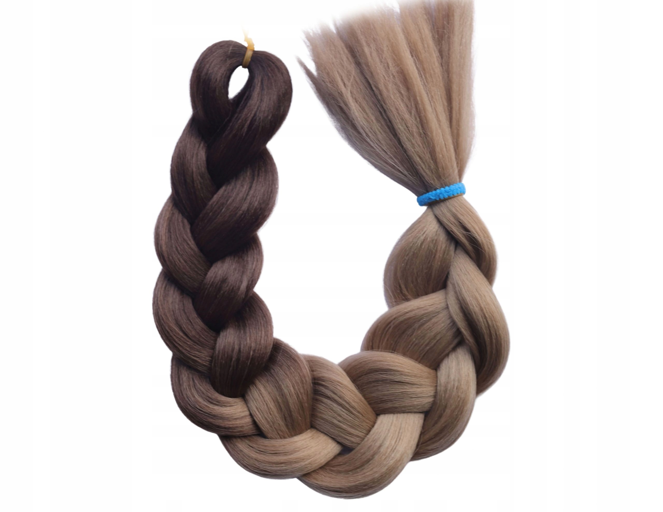 Włosy syntetyczne warkoczyki natury ombre 8/16