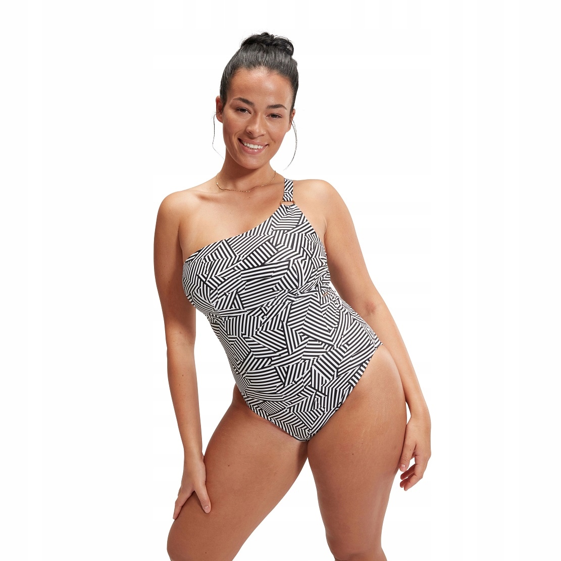 Dámské jednodílné plavky do bazénu Speedo Asymmetric vel D44
