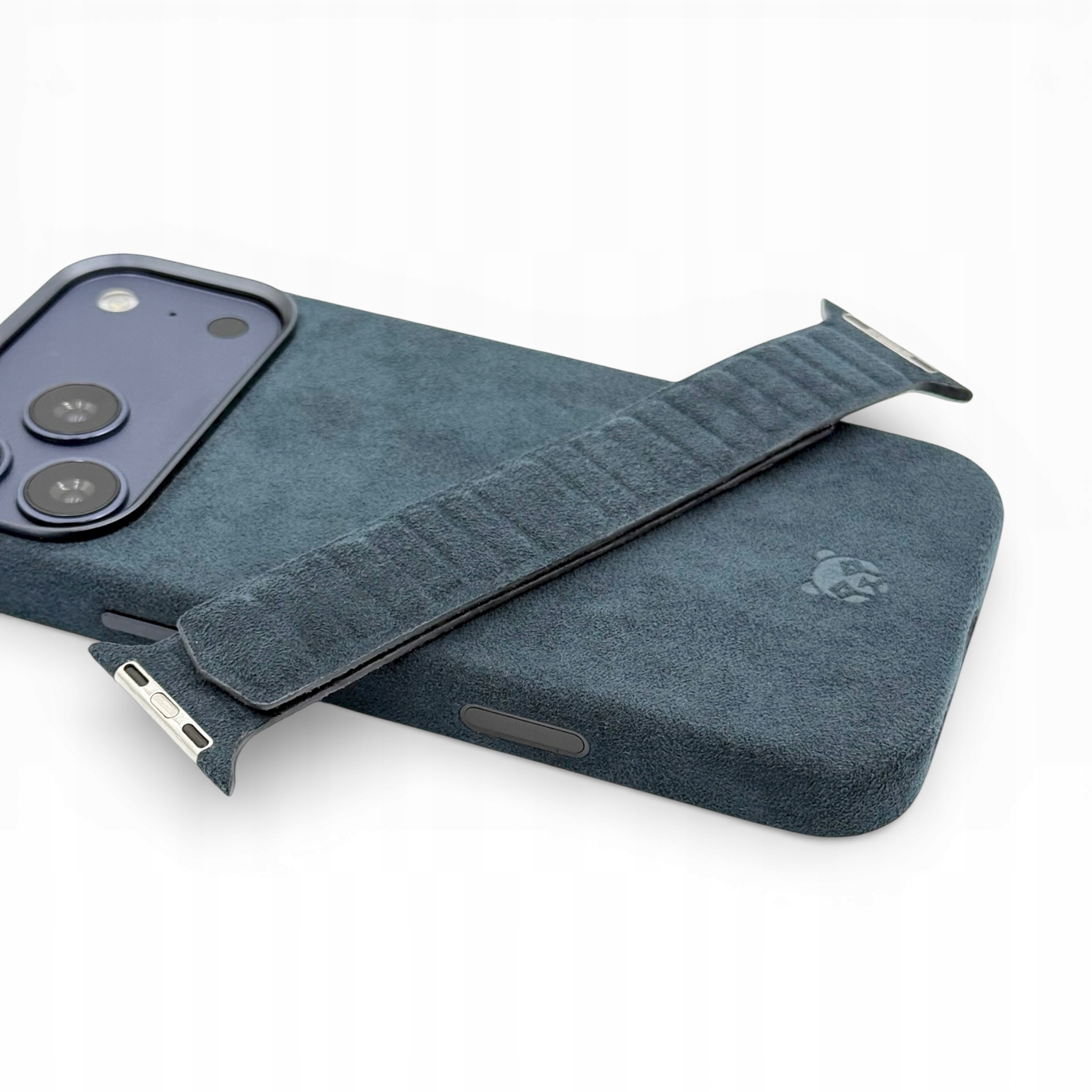 Magnetický řemínek AlcanPanda tmavě modrý pro Apple Watch 42/44/45/46/Ultra