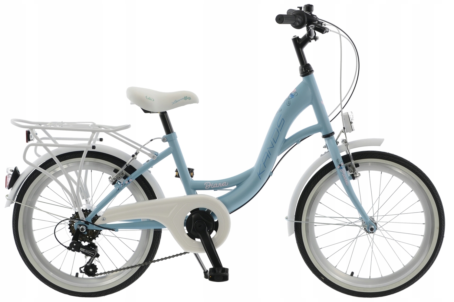 Rower Dziecięcy Kands 20 Diana 1x6 błękitny mat