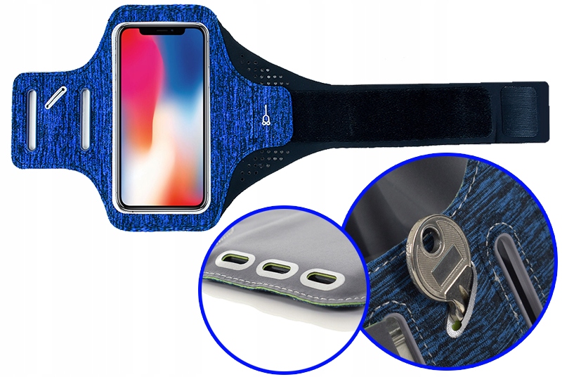OPASKA NA RAMIĘ NA TELEFON SPORTOWA NARAMIENNA Maksymalna wielkość telefonu 6.5