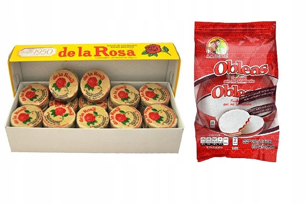Mexický Marzipan de la Rosa 840G a Obleas Sevillanas 5x50G