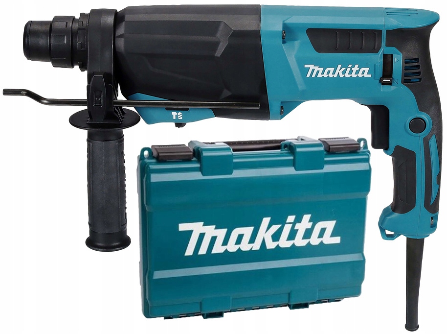 Makita HR2670 Vrtačka s možností kování 800W Sds 3,0J kufr