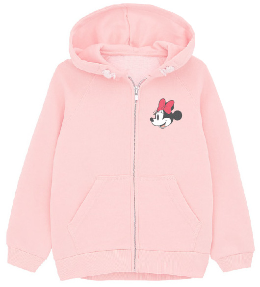 BLUZA DZIEWCZĘCA KAPTUR Myszka Minnie 128 R005F