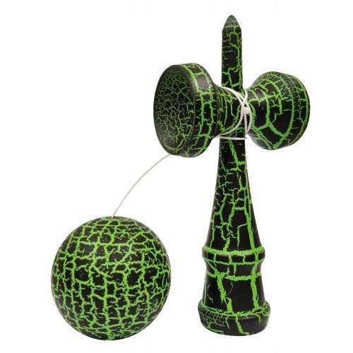 JAPOŃSKA GRA ZRĘCZNOŚCIOWA KENDAMA DREWNO ZIELONA Marka inna