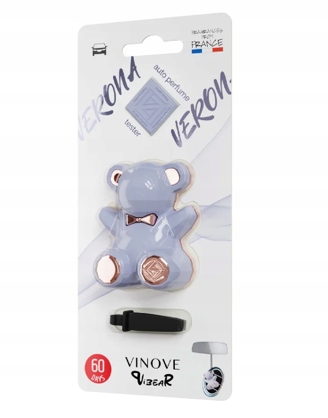 Vinove Vibear Verona Perfumowany Zapach Samochodowy Wiszący i Do Kratek