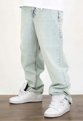 Kalhoty I8 Denim BAG81 Baggy světle modré