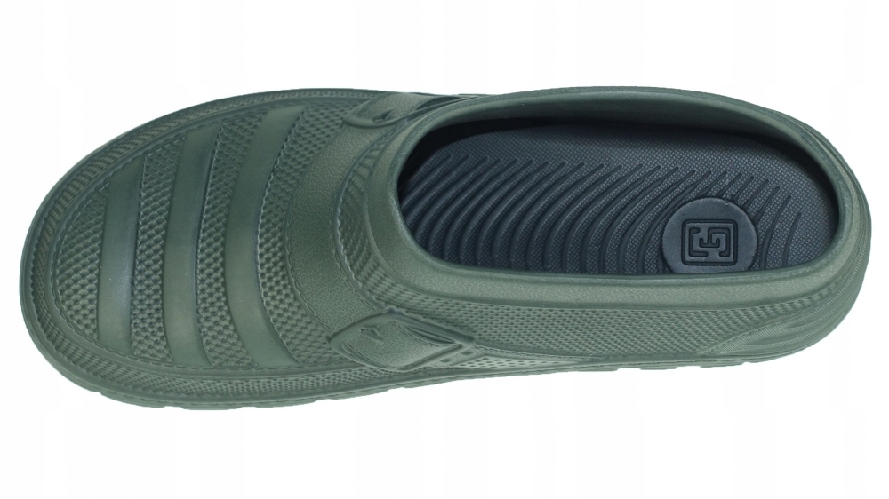 KALOSZE MĘSKIE OGRODOWE PIANKOWE LEKKIE BUTY CHODAKI WODOODPORNE Odcień khaki