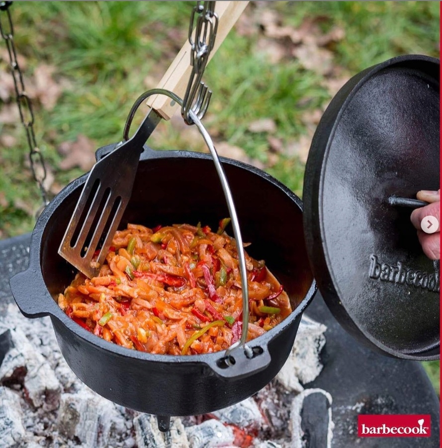 Kociołek wiszący Barbecook 3 l żeliwny kettle Pojemność 3 l