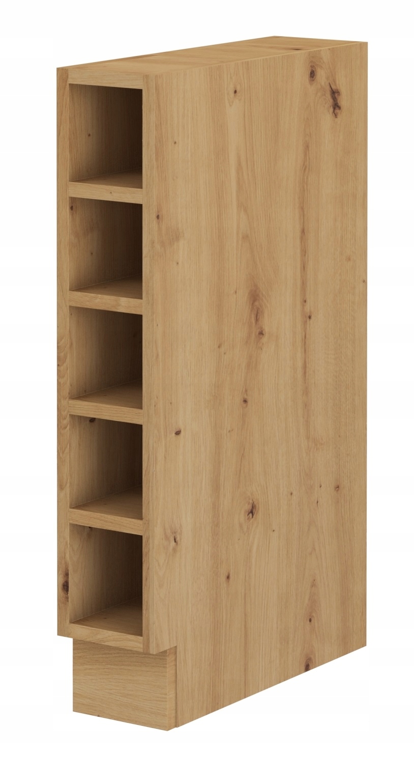 

Szafka 15, 15cm otwarta dolna. Dąb Artisan