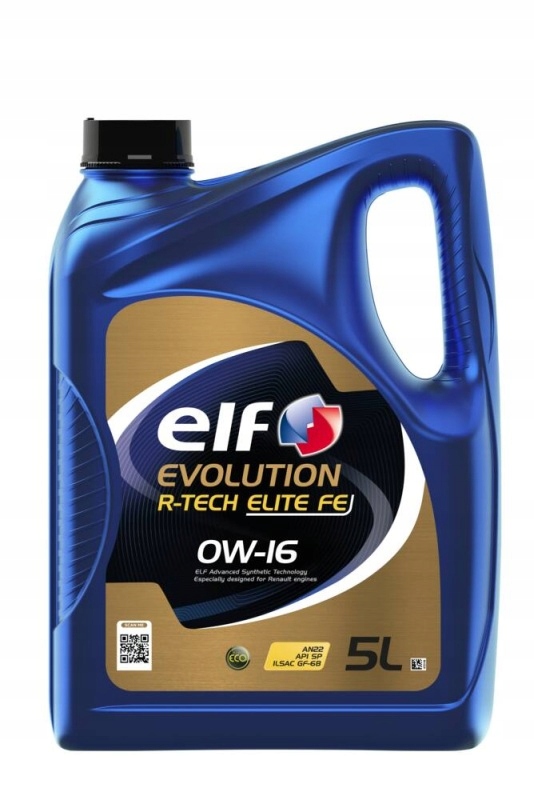 Elf Olej 0V16 5L Evolution R-tech Elite Fe/ Sp/ GF-6B/ AN22