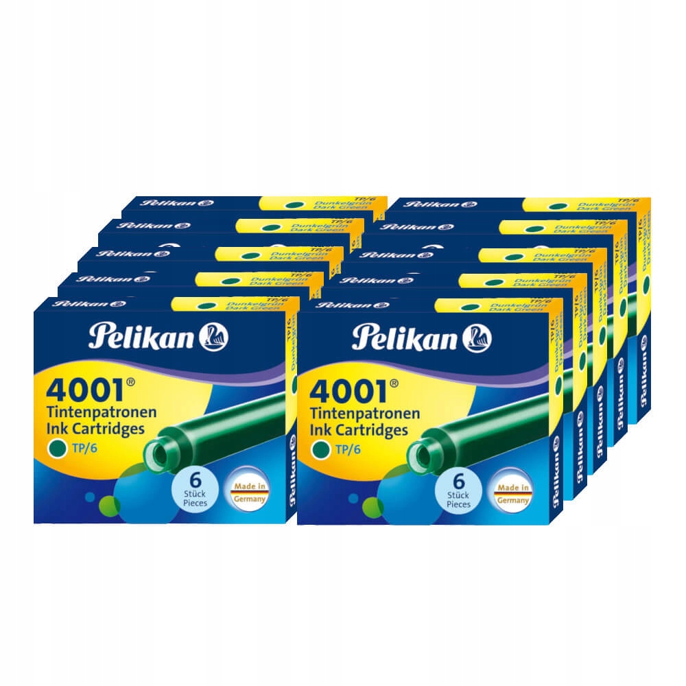 

Naboje pióra wiecznego krótkie 4001 Pelikan 60szt