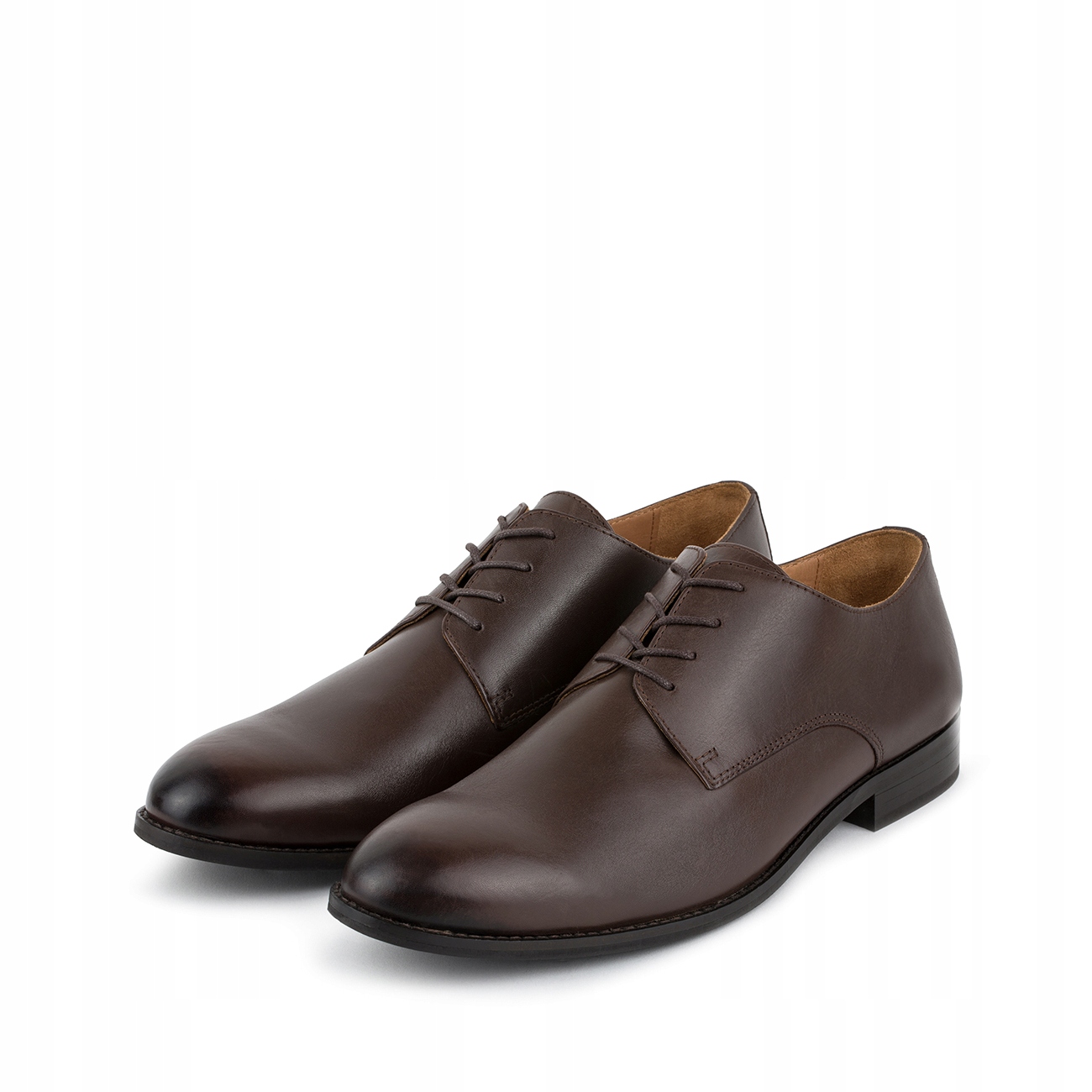 Pánské kožené boty hnědé, elegantní společenské Pako Lorente vel