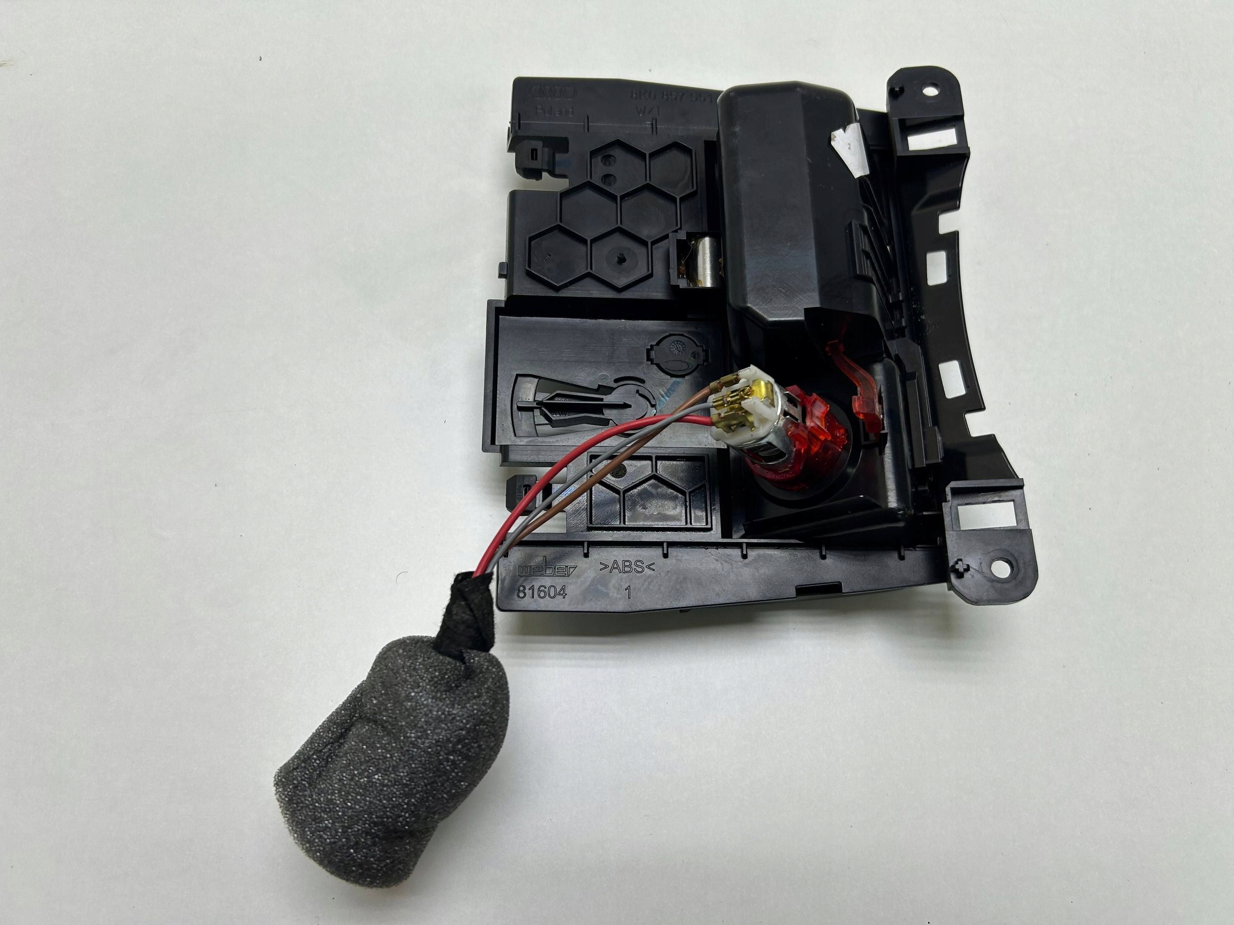 ashtray passenger compartment Audi A5 2013 8K0857951