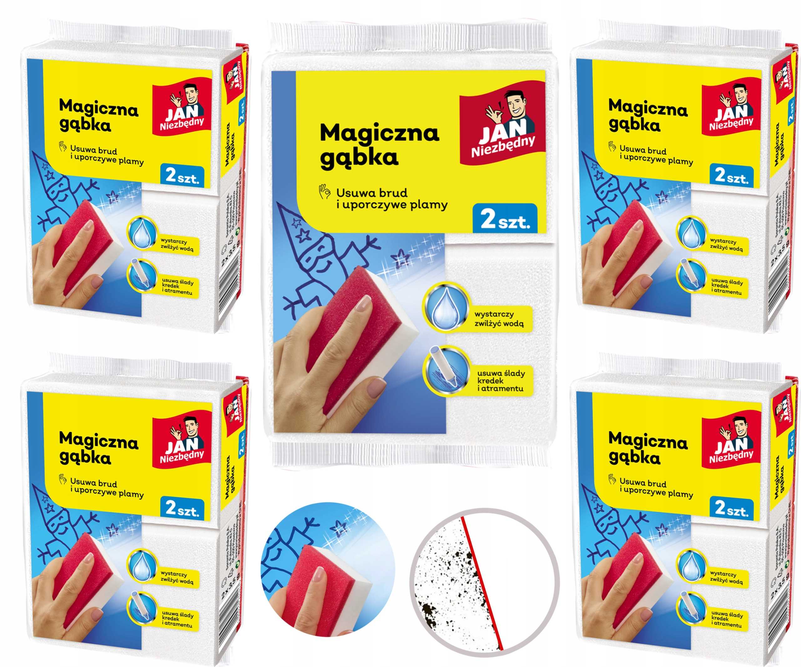 Jan Niezbędny Magická Houbička 10 ks