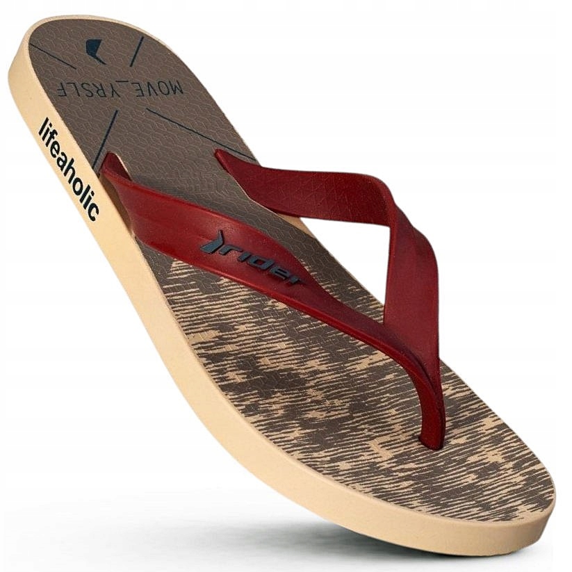 

Japonki Klapki Męskie Rider Shape Thong 11182 42