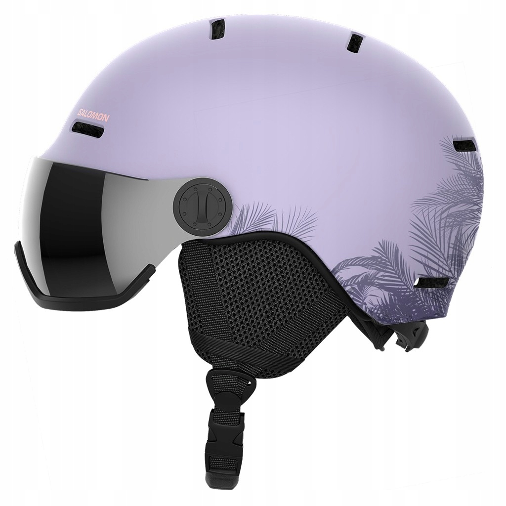 Helma Salomon Orka Visor Fialová, velikost Kl (56-59 cm)