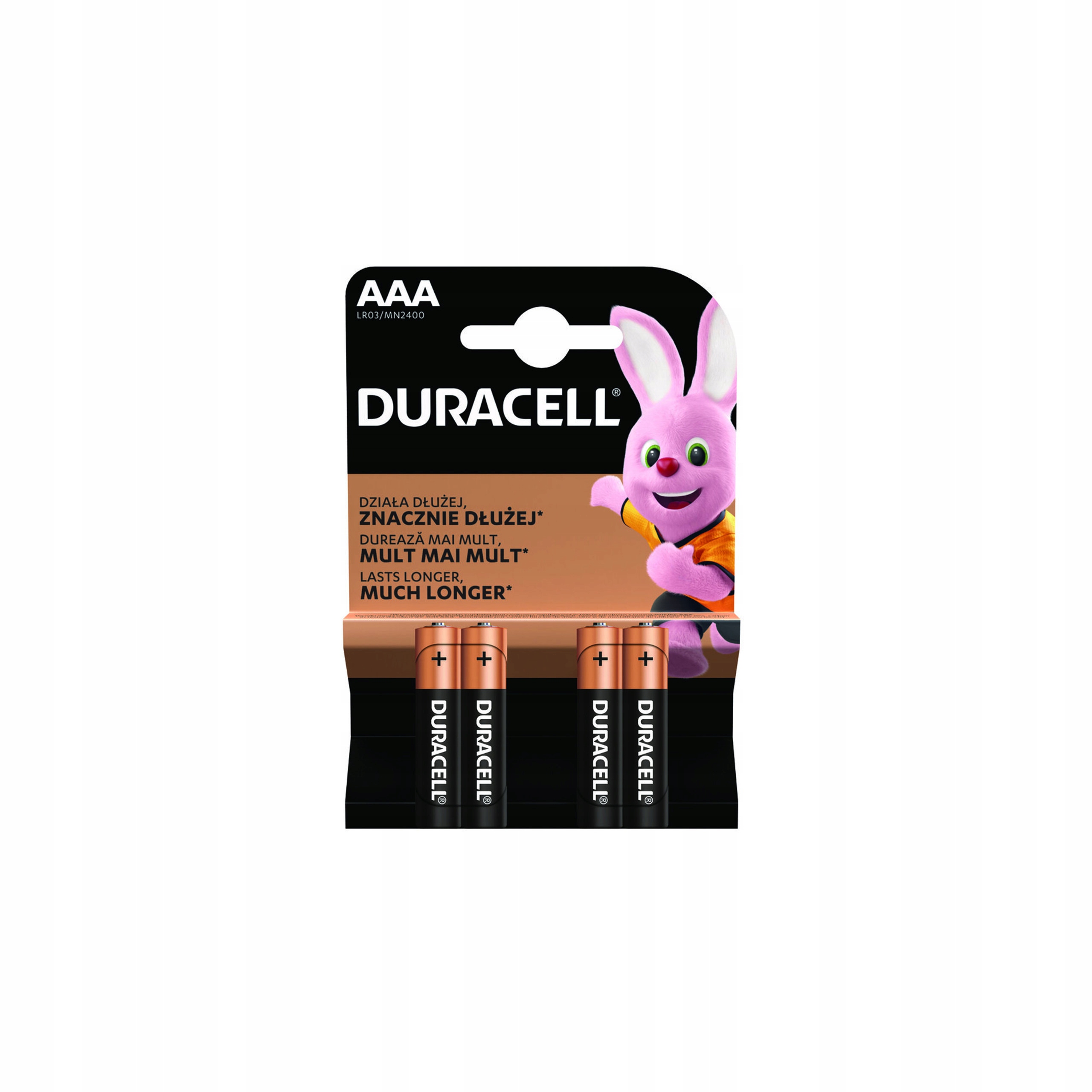 

bateria alk. Aaa Duracell LR03 paluszek 4 szt.