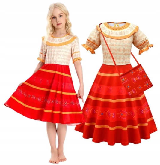 

Sukienka Strój Przebranie Encanto Dolores 122/128