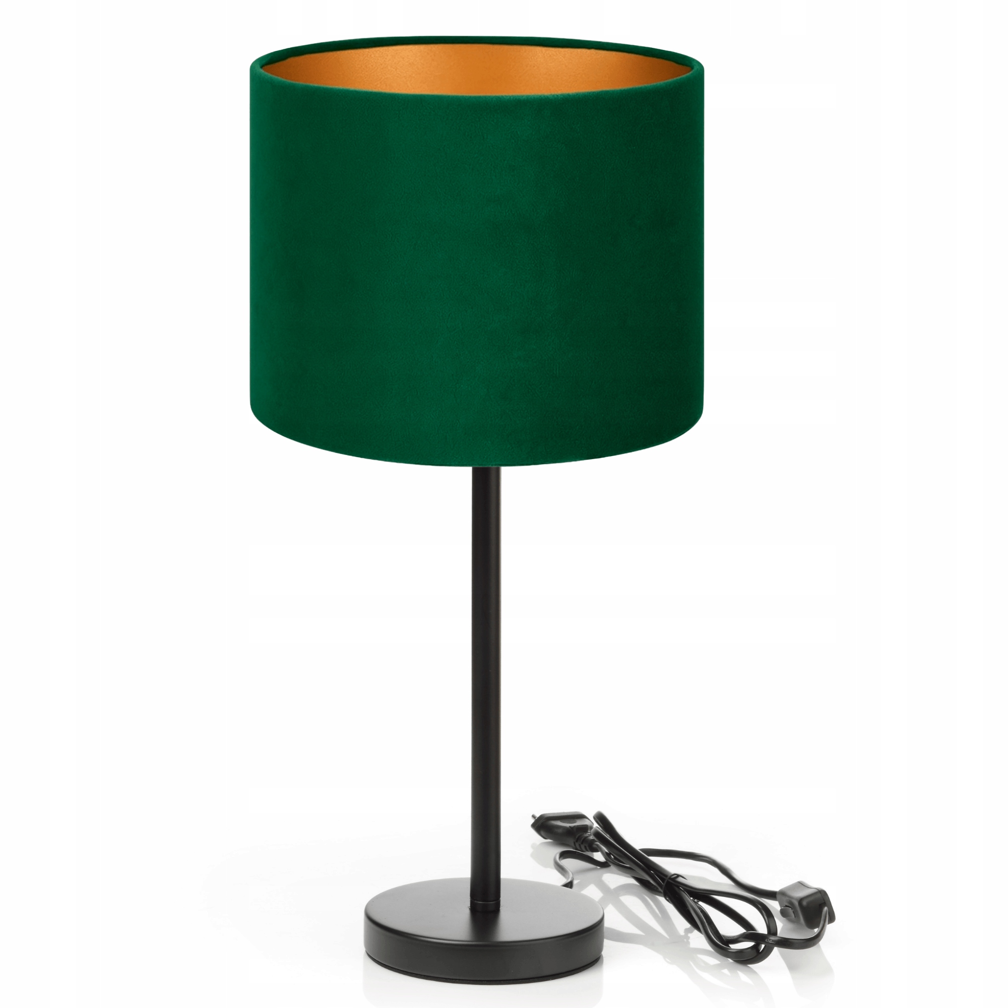 Noční Lampa Stolní Kancelářská Semiš Velur Barvy E27 Led Polsko